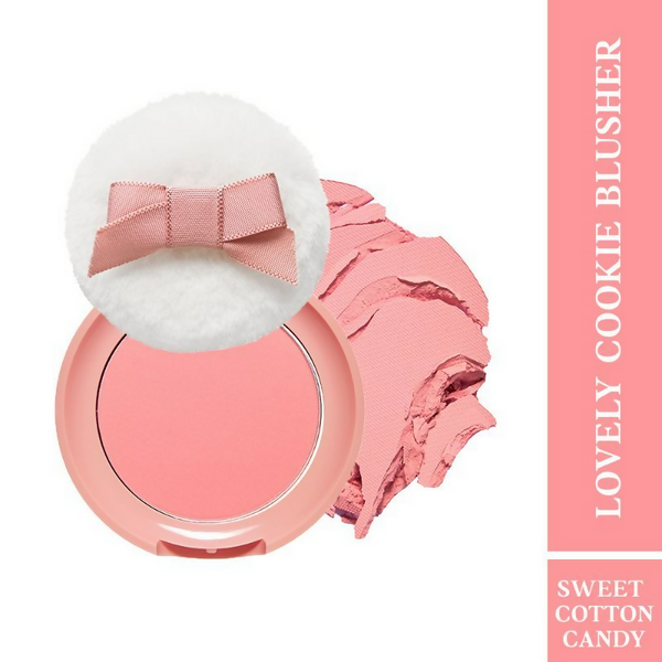 Etude House Lovely Cookie Pressed Powder Blush - Sweet Coral - Distacart