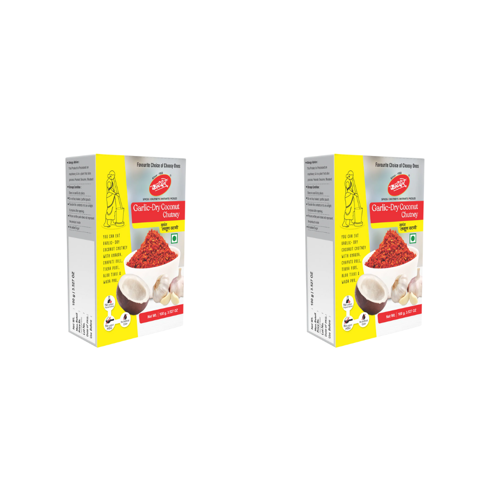 Katdare Foods Garlic Dry Coconut Chutney - Distacart