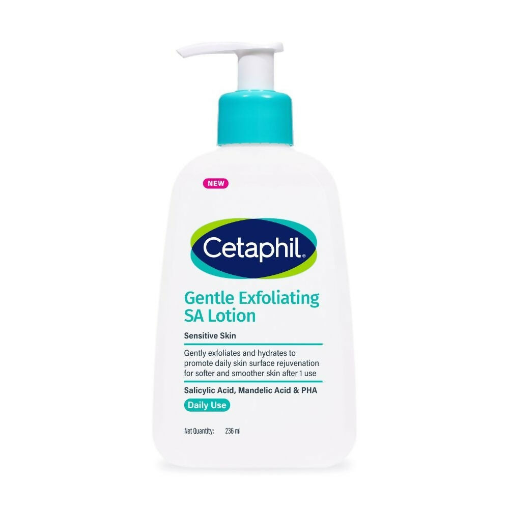 Cetaphil Gentle Daily Exfoliating Lotion With Salicylic Acid For Oily Acne Prone Skin - Distacart