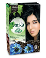 Thumbnail for Vatika Dabur Vatika Henna Hair Colour -Jet Black - Distacart