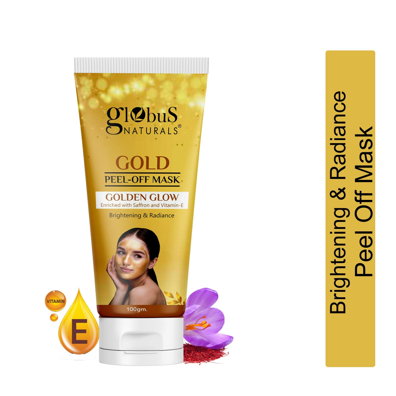 Globus Naturals Gold Peel Off Mask - Distacart