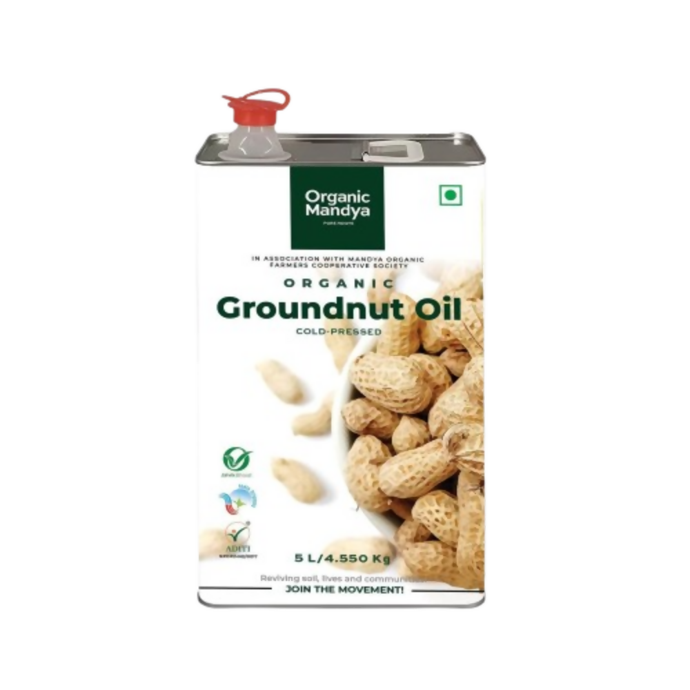 Organic Mandya Cold Pressed - Groundnut Oil - Distacart