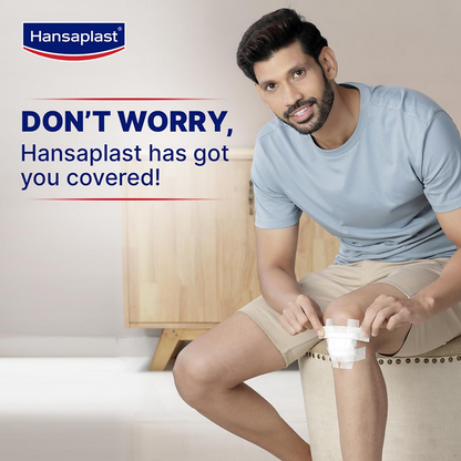 Hansaplast Fixation Tape, Adhesive Tape for Medical - 7.50 cm x 9.1m - Distacart