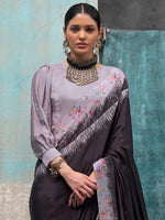 Thumbnail for NOZ2TOZ Women's Crepe Black Printed Designer Saree With Blouse Piece - Distacart