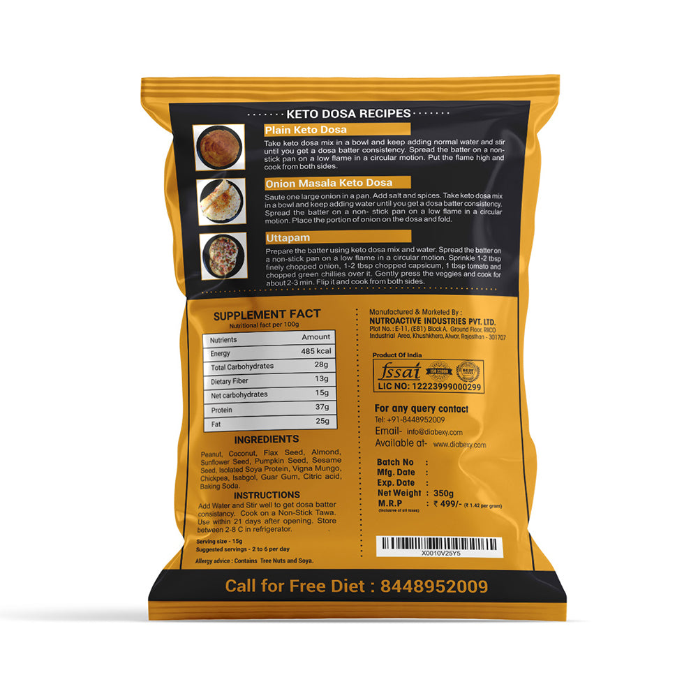 NutroActive Keto Dosa Mix - Distacart