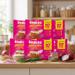 Thumbnail for Knacks Coin Khakhra Crisps - Dream & Onion Flavour - Dista