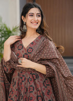 Thumbnail for Vegaa Fashion Multi Color Muslin Digital Print Designer Salwar Suit - Distacart