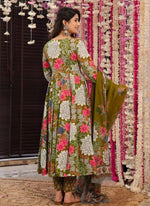 Thumbnail for Vegaa Fashion Mehndi Muslin Digital Print Designer Salwar Suit - Distacart