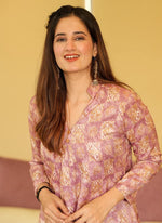 Thumbnail for Vegaa Fashion Coral Muslin Digital Print Designer Kurti Pant - Distacart