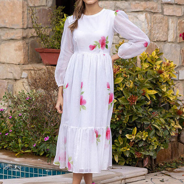 Vegaa Fashion Off White Rayon Kota Checks Digital Print Kurti - Distacart