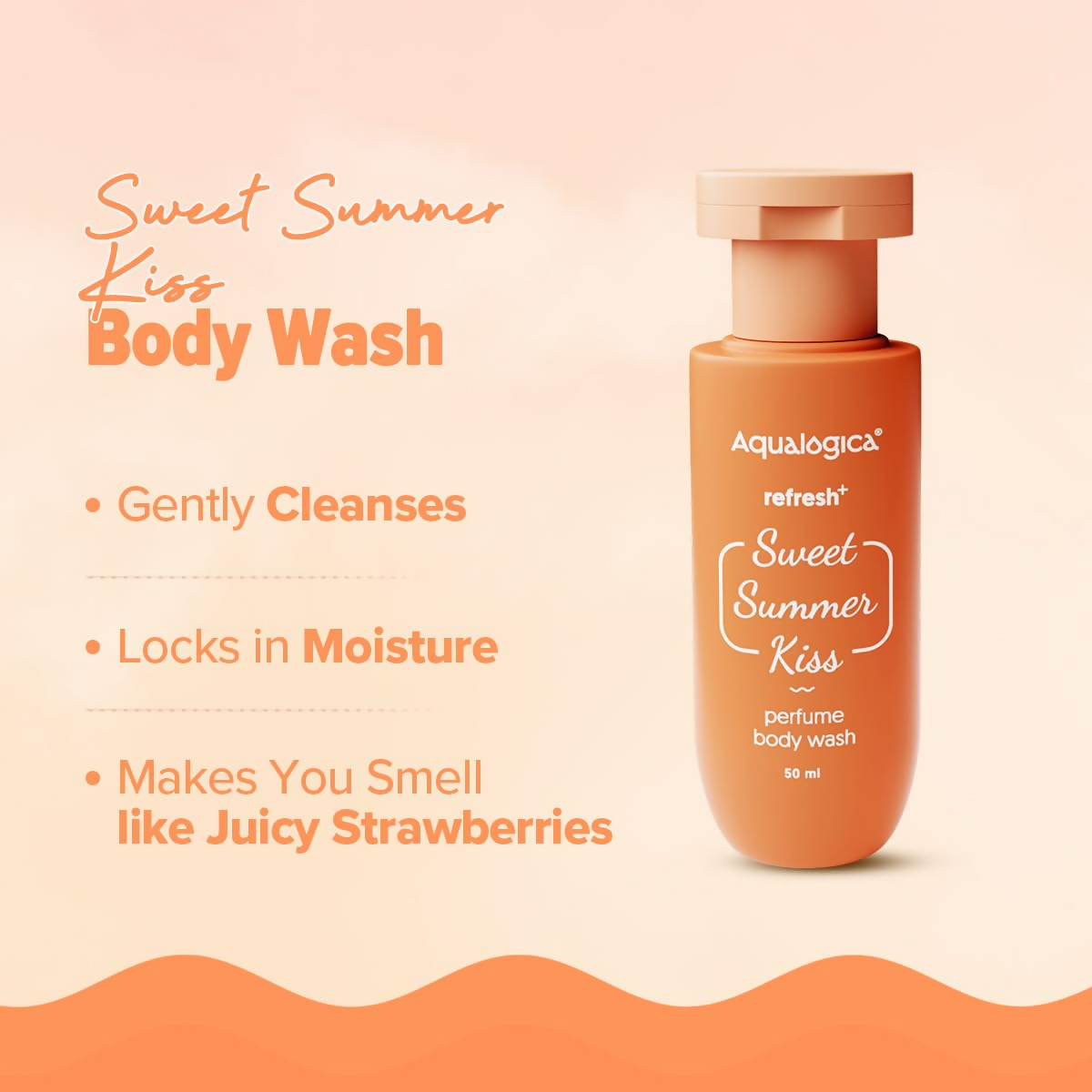 Aqualogica Refresh+ Sweet Summer Kiss Body Care Set