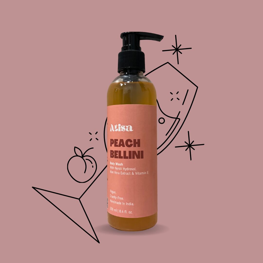 Atisa Peach Bellini Body Wash - Distacart