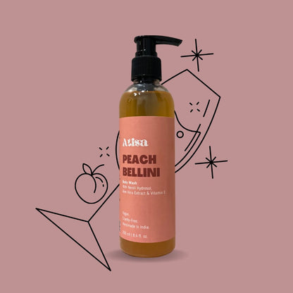 Atisa Peach Bellini Body Wash - Distacart
