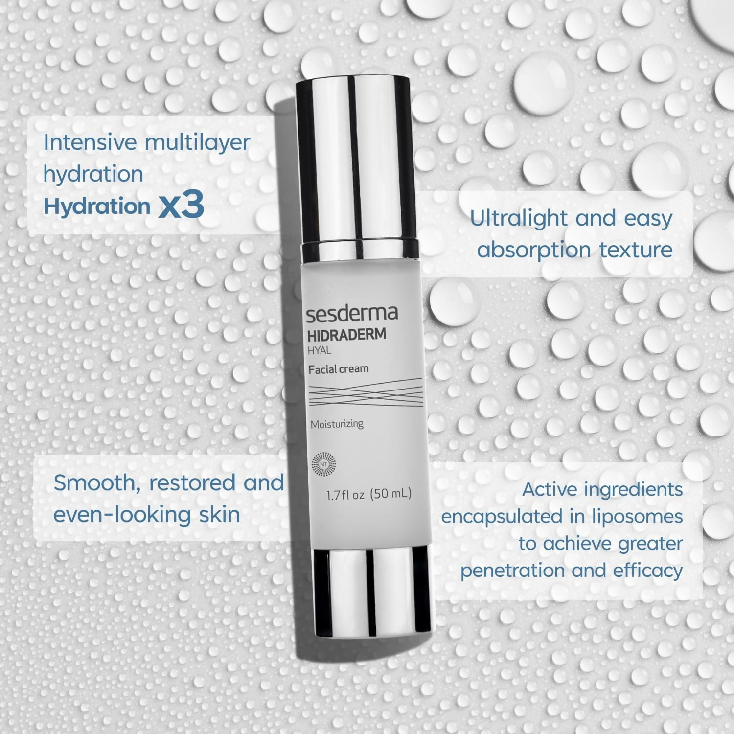 Sesderma Hidraderm Hyal Facial Cream - Distacart