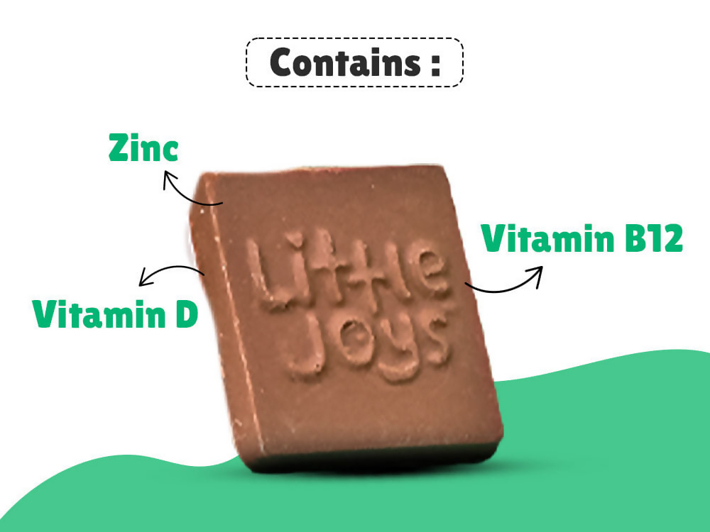 Little Joys Naturally Sweetened with Jaggery Chocolates with Multivitamin