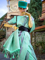 Thumbnail for NOZ2TOZ Women's Soft Silk Sea Green Woven Design Designer Saree With Blouse Piece - Distacart