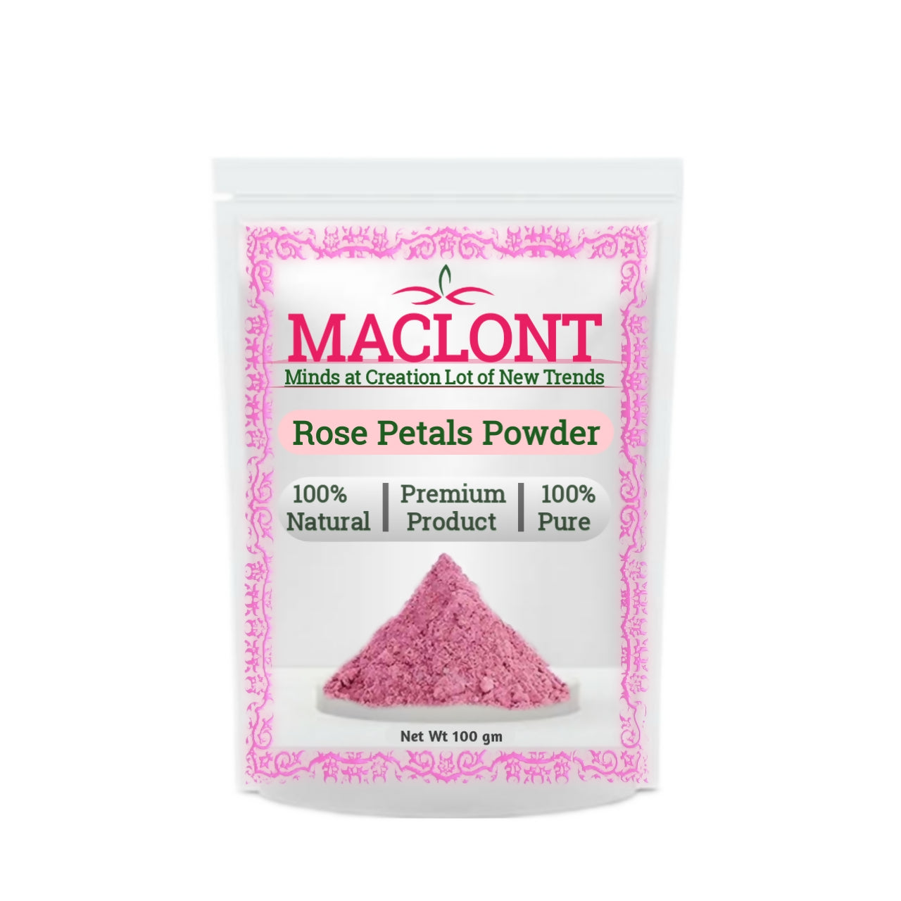 Maclont Rose Petals Powder - Distacart