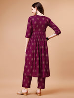 Thumbnail for Alia Cut Embroidered & Printed Kurta With Pant & Dupatta, Multicolor - Hiral Fashion - Dista