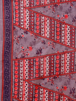 Thumbnail for Embroidered And Floral Printed Kurta With Pant & Dupatta, Multicolor - Hiral Fashion - Dista