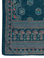 Thumbnail for Embroidered & Printed Nyra Cut Kurta With Pant & Dupatta, Blue - Hiral Fashion - Distacart