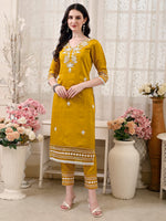 Thumbnail for Pakistani Embroidered Kurta With Pant & Embroidered Dupatta Premium Luxury, Multicolor - Hiral Fashion - Distacart