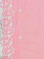 Thumbnail for Pakistani Embroidered Kurta With Pant & Embroidered Dupatta, Peach - Hiral Fashion - Distacart