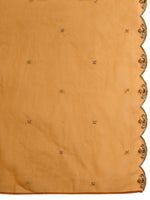 Thumbnail for Embroidered & Bandhani Printed Flared Kurta With Pant & Printed Dupatta, Mustard - Hiral Fashion - Distacart