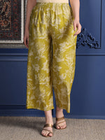 Thumbnail for Embroidered & Printed Kurta With Palazzo & Dupatta, Green - Hiral Fashion - Distacart