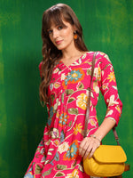 Thumbnail for Botanical Printed Co Ords Set, Rani - Hiral Fashion - Distacart