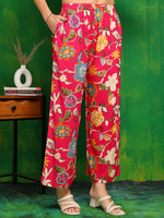 Thumbnail for Botanical Printed Co Ords Set, Rani - Hiral Fashion - Distacart
