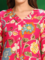 Thumbnail for Botanical Printed Co Ords Set, Rani - Hiral Fashion - Distacart