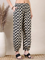 Thumbnail for Ethnic Motifs Printed Afghani Pant Co-Ords, Black - Hiral Fashion - Distacart