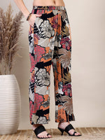 Thumbnail for Floral Printed Co-Ords Set, Black - Hiral Fashion - Distacart