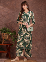 Thumbnail for Versatile Printed Co-Ords, Green - Hiral Fashion - Distacart
