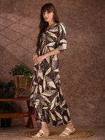 Thumbnail for Versatile Printed Co-Ords, Grey - Hiral Fashion - Distacart