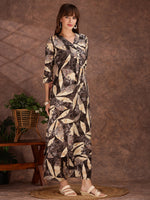Thumbnail for Versatile Printed Co-Ords, Grey - Hiral Fashion - Distacart