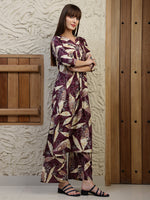 Thumbnail for Versatile Printed Co-Ords, Purple - Hiral Fashion - Distacart