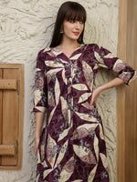 Thumbnail for Versatile Printed Co-Ords, Purple - Hiral Fashion - Distacart