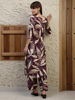 Thumbnail for Versatile Printed Co-Ords, Purple - Hiral Fashion - Distacart