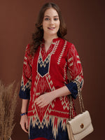 Thumbnail for Indie Printed Co-Ords, Pink - Hiral Fashion - Distacart