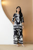 Abstract Printed Co-Ords, Black; White - Hiral Fashion - Distacart