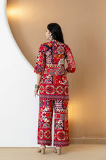 Thumbnail for Boho Printed Co-Ord Set, Pink - Hiral Fashion - Distacart
