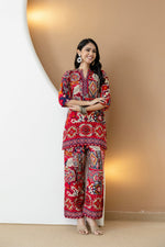 Thumbnail for Boho Printed Co-Ord Set, Pink - Hiral Fashion - Distacart