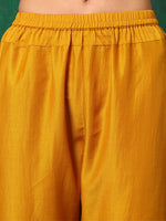 Thumbnail for Aline Embroidered Kurta With Pant & Embroidered Dupatta, Mustard - Hiral Fashion - Distacart