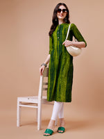 Thumbnail for Shibori Printed Casual Wear Kurta, Multicolor - Hiral Fashion - Dista