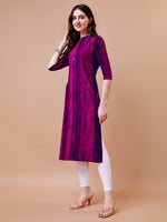 Thumbnail for Shibori Printed Casual Wear Kurta, Multicolor - Hiral Fashion - Dista