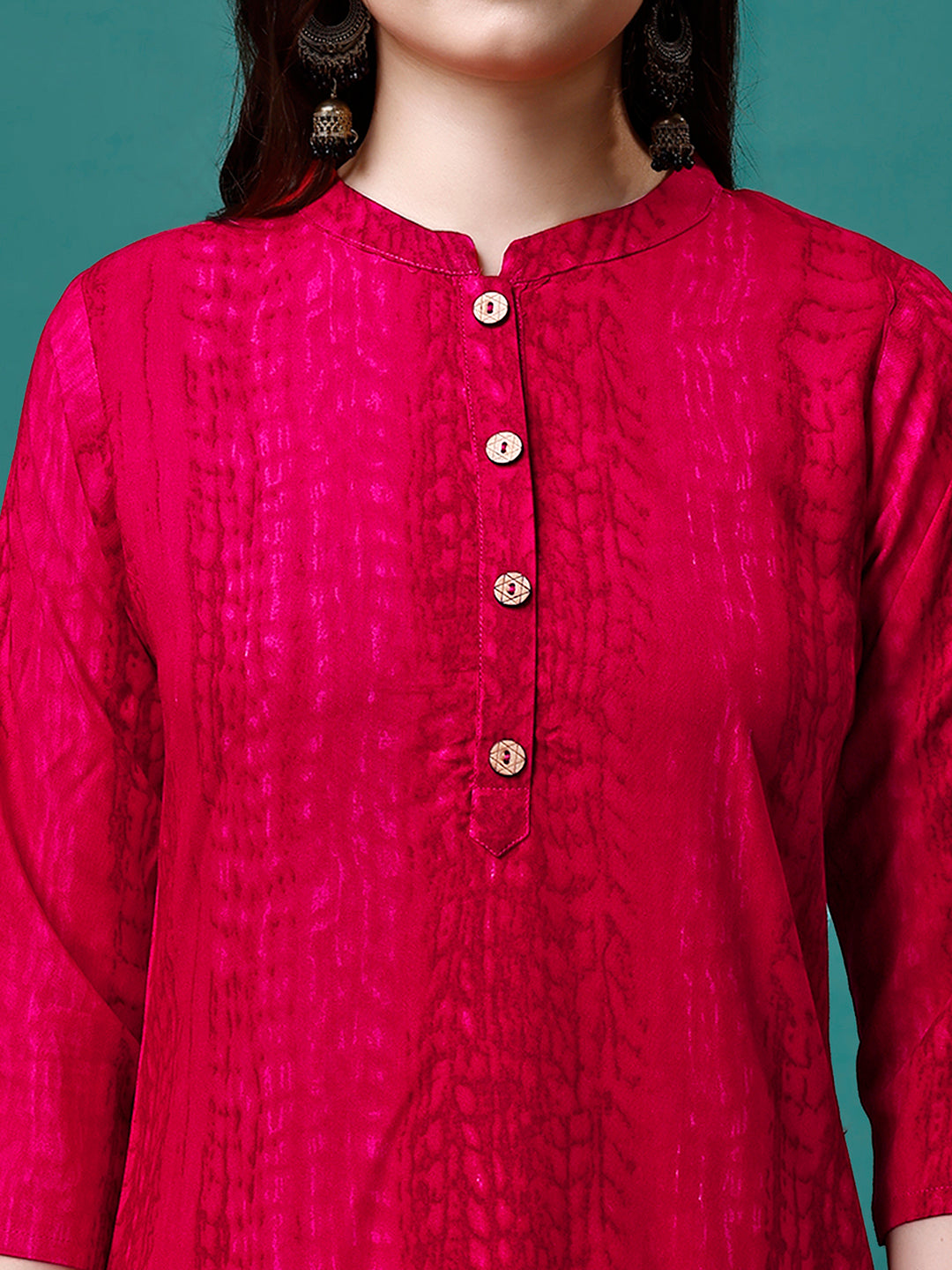 Shibori Printed Kurta, Multicolor - Hiral Fashion - Dista