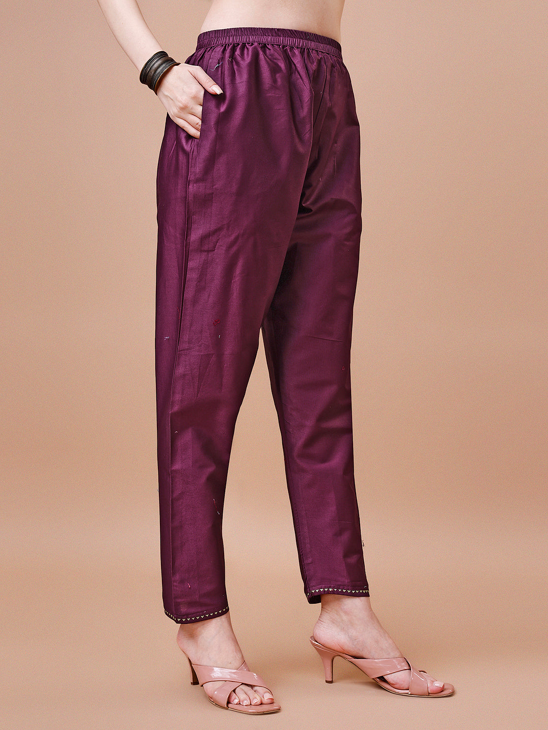 Alia Cut Printed & Embroidered Kurta With Pant & Dupatta, Multicolor - Hiral Fashion - Dista