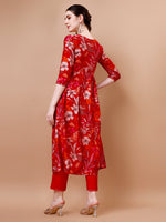 Thumbnail for Alia Cut Floral Printed & Embroidered Kurta With Pant & Dupatta, Multicolor - Hiral Fashion - Dista