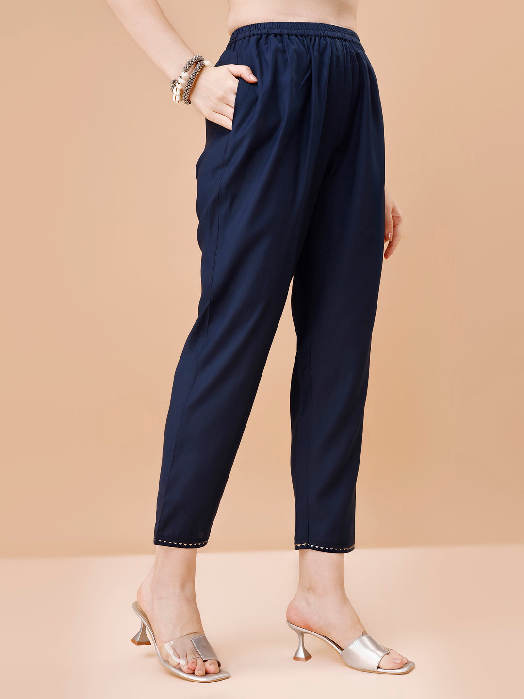 Alia Cut Embroidered & Floral Printed Rayon Kurta With Pant & Dupatta, Multicolor - Hiral Fashion - Dista